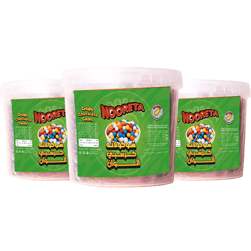 Colored Crispy Chocolate